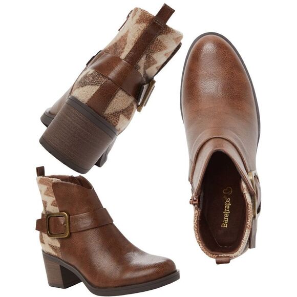 Baretraps Women’s Colorado Western Block Heel Booties in the Size 9.5M - Picture 2 of 6